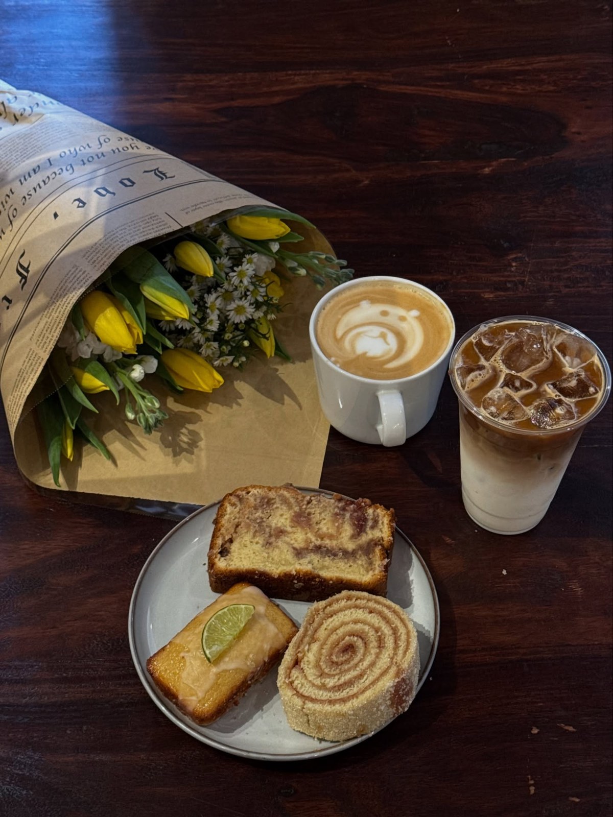 Homemade pastries baked in-house at Coffee Cloud